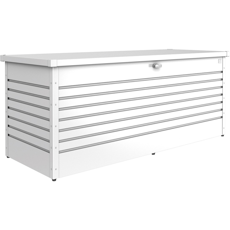 Biohort Zahradní box Freizeitbox 200 bílý, 201 x 79 x 83 cm