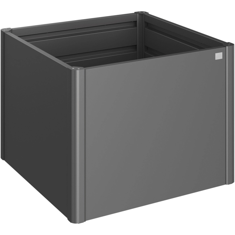 Biohort Vyvýšený záhon 1 x 1 tmavě šedý, 102 x 102 x 77 cm