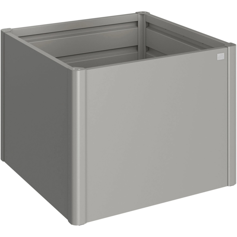 Biohort Vyvýšený záhon 1 x 1 křemenově šedý, 102 x 102 x 77 cm