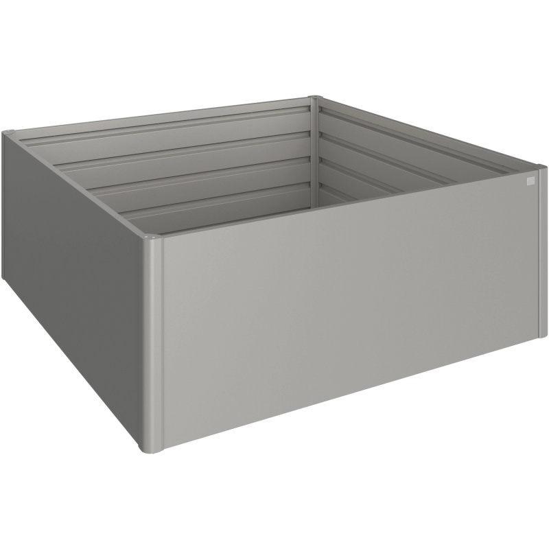 Biohort Vyvýšený záhon 2 x 2 křemenově šedý, 201 x 201 x 77 cm