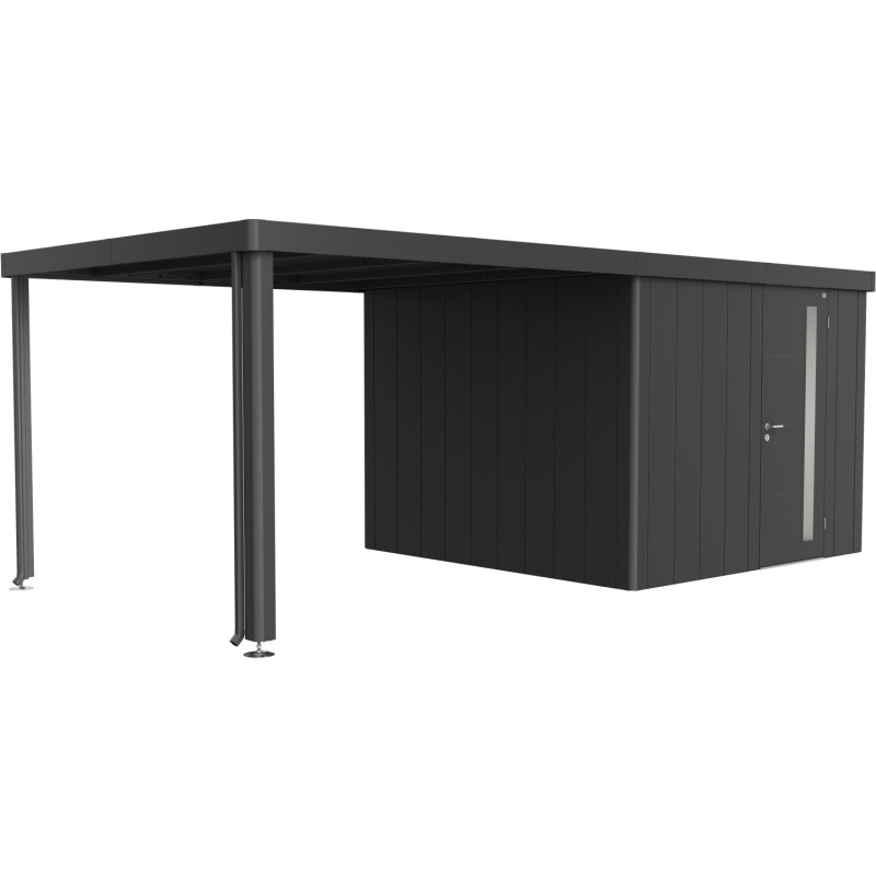 Biohort Boční střecha k zahradnímu domku Neo 3A, 3B, 3C, 3D, tmavě šedá