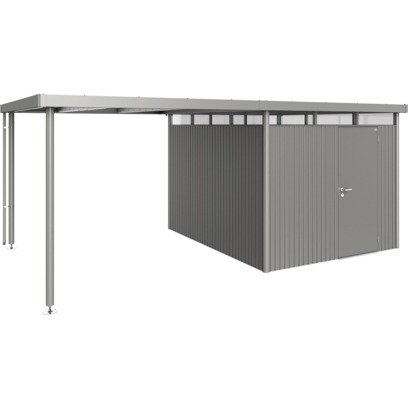 Biohort Boční střecha k zahradnímu domku HighLine H5, křemenově šedá, vel. L