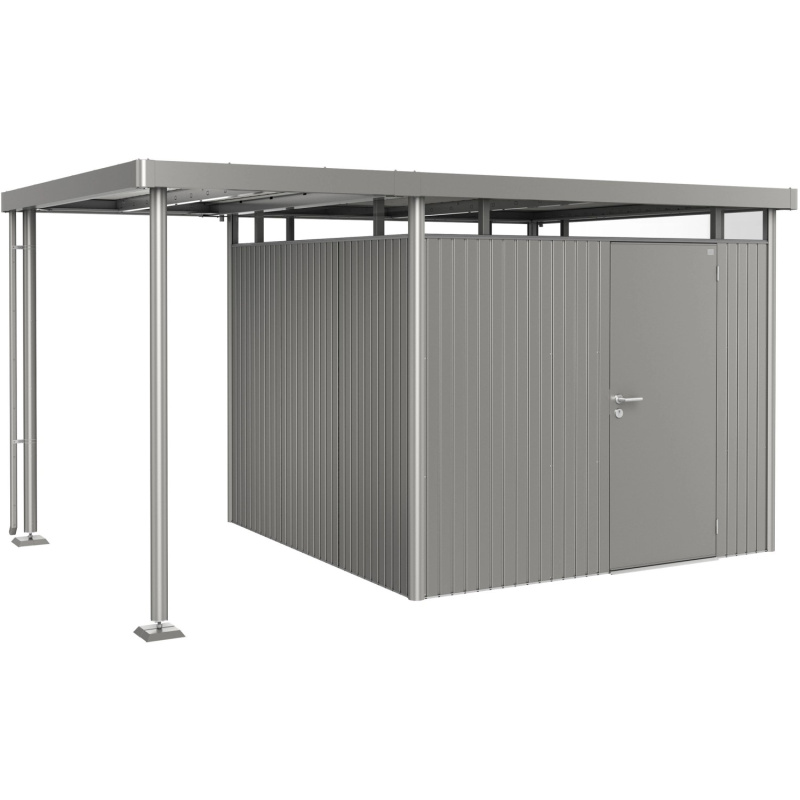 Biohort Boční střecha k zahradnímu domku HighLine H4 křemenově šedá, vel. S