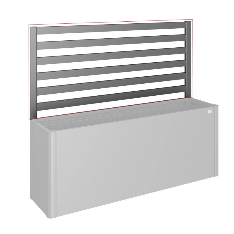 Biohort Laťková mříž pro vyvýšený záhon pro stranu 4 m tmavě šedá