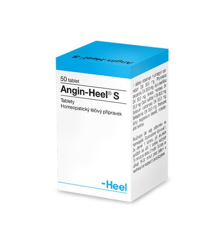 ANGIN-HEEL S Tableta 50