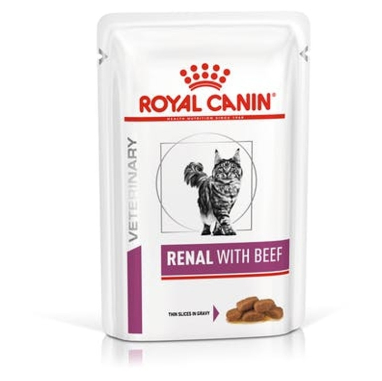 Royal Canin Pouch Renal With Beef - 85g