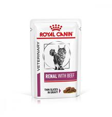 Royal Canin VD Feline Renal hovězí kapsa 12 x 85 g