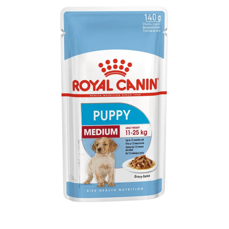 Royal Canin Dog Medium Puppy - 140g