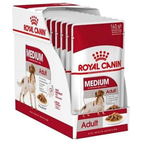 Royal Canin Dog Medium Adult - 10x140g