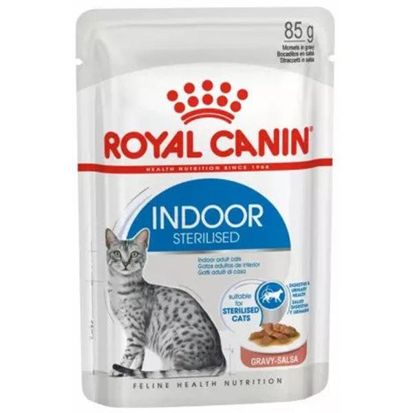 Royal Canin Indoor Sterilised in Gravy kapsička 85 g