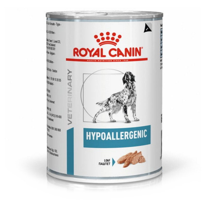 Royal Canin VD Canine Hypoallergenic konzerva 400 g