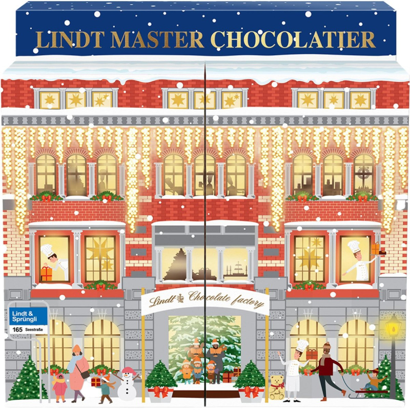 Lindt Adventní kalendář Vánoční továrna
