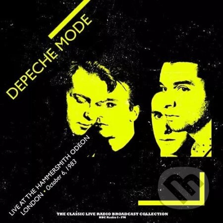 Depeche Mode:  Live At Hammersmith Odeon, London 1983 (Yellow) LP