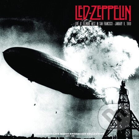 Led Zeppelin: Live at Fillmore West in San Francisco 1969 LP