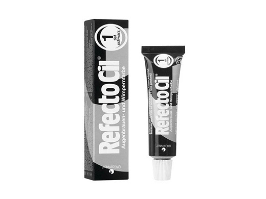 RefectoCil Eyelash and Eyebrow barva na obočí a řasy odstín 1 Pure Black 15 ml