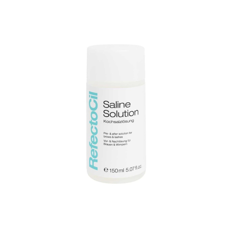 RefectoCil Saline Solution roztok pro odmaštění obočí a řas 150 ml