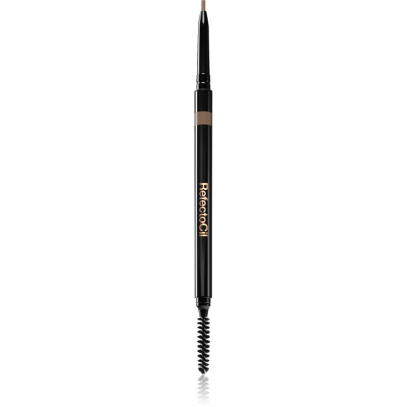 RefectoCil Brow voděodolná tužka na obočí s kartáčkem odstín 03 Dark Brown 1 ks