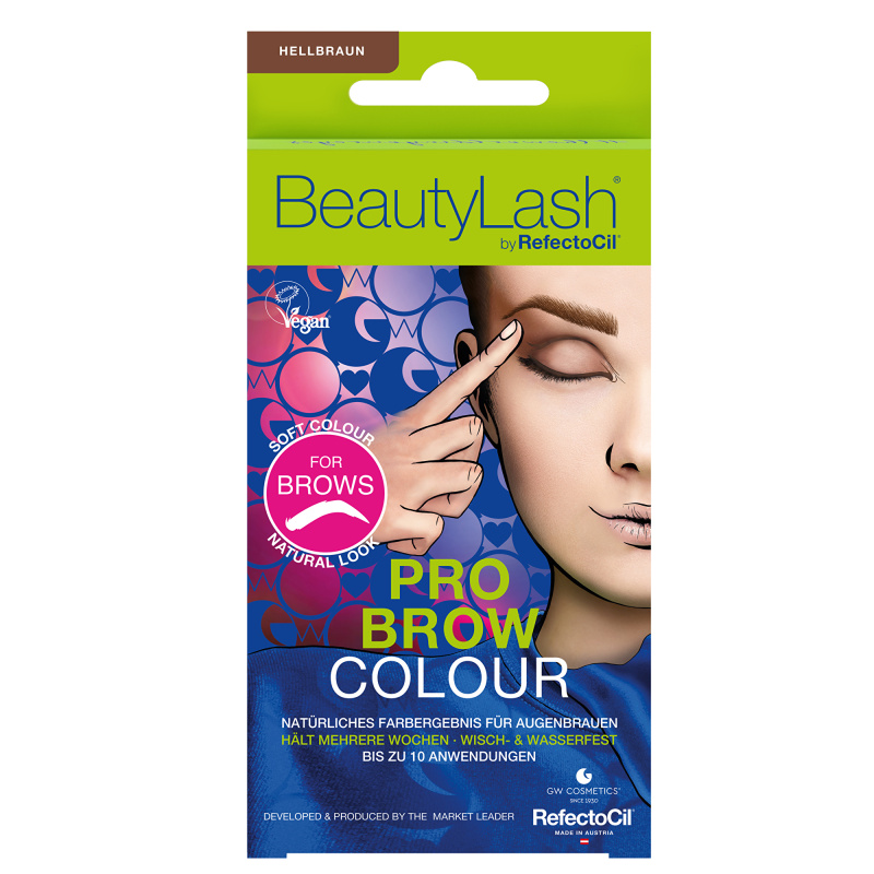 RefectoCil Pro Brow Colour barva na obočí odstín Light Brown 1 ks
