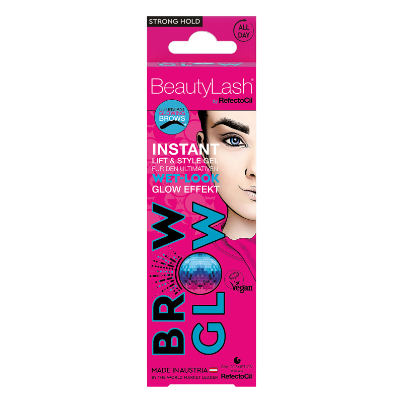 RefectoCil BeautyLash Brow Glow gel na obočí mokrý efekt 14 ml