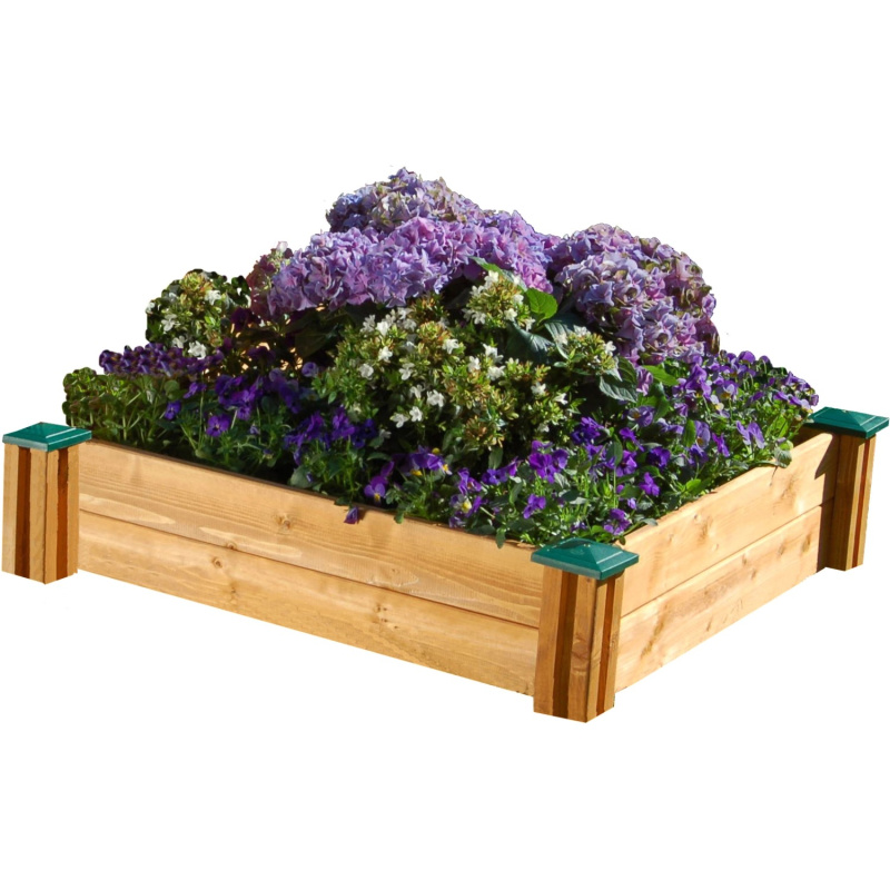 Gaspo Dřevěný vyvýšený záhon S, 86 x 80 x 20 cm