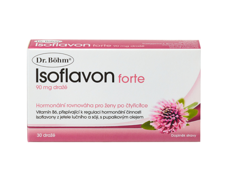 Dr. Böhm Isoflavon forte, 90 mg, 30 ks