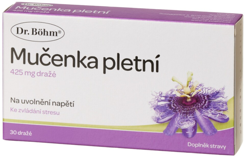 Dr. Böhm Mučenka pletní 425 mg, 30 ks