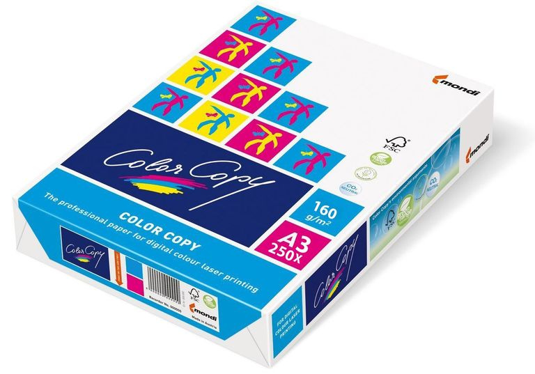 Kancelářský papír Color Copy - A3, 160 g, 250 listů