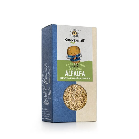 Sonnentor Alfalfa semínka k nakličování BIO 120g