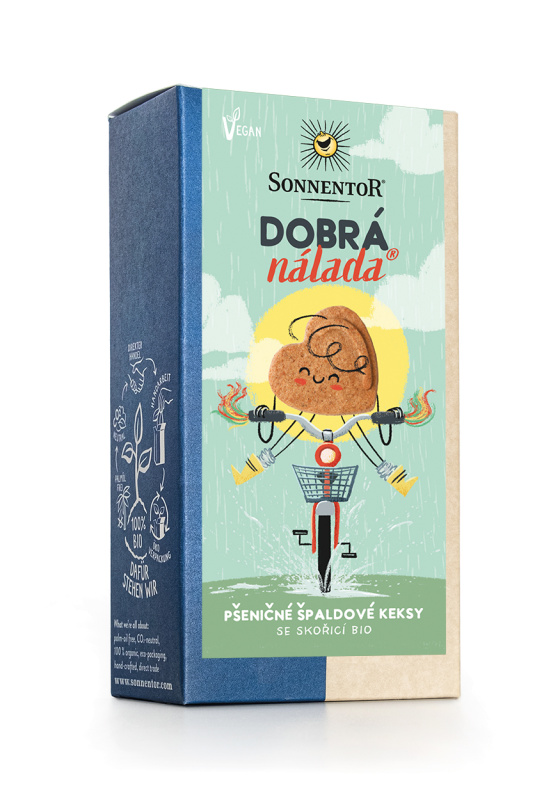 Sonnentor Keksy Dobrá nálada bio 125 g