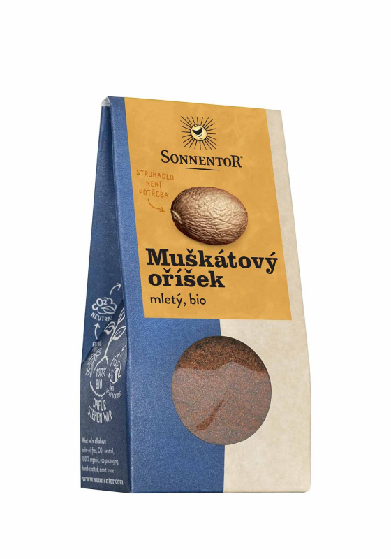 Sonnentor Muškátový oříšek bio, mletý 30g