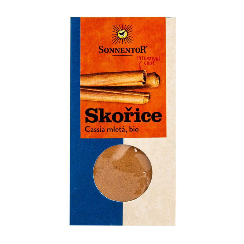 Sonnentor Skořice Cassia bio, mletá 40g