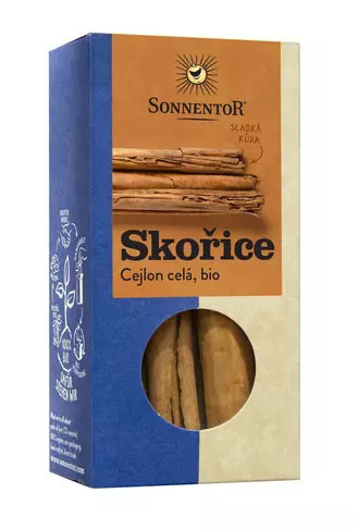 Sonnentor Skořice Cejlon bio, celá 18g