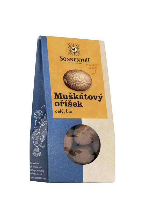 Sonnentor Muškátový oříšek bio, celý 25g