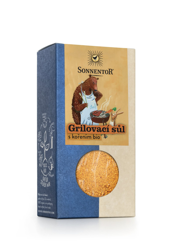 Sonnentor Grilovací sůl s kořením bio 100g