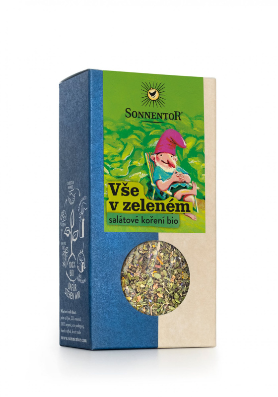 Sonnentor Vše v zeleném, salátové koření bio 15g