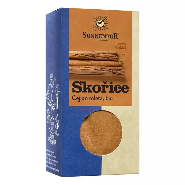 Sonnentor Skořice Cejlon bio, mletá 40g