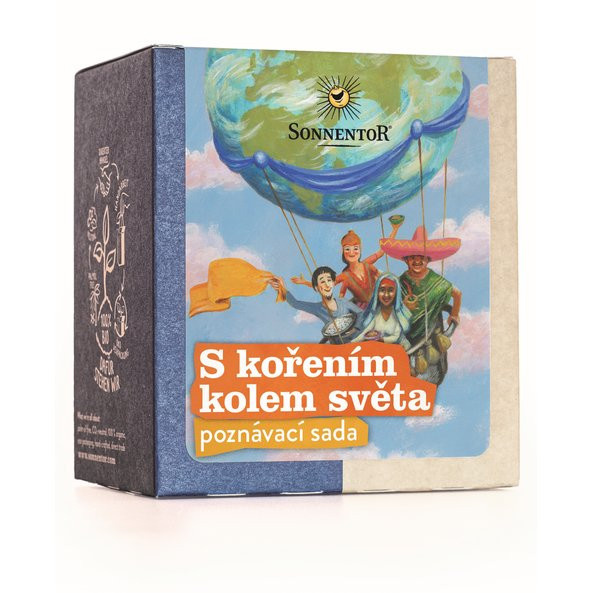 Sonnentor S kořením kolem světa - poznávací sada bio 50g