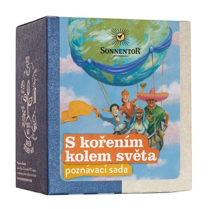 Sonnentor S kořením kolem světa - poznávací sada bio 50g