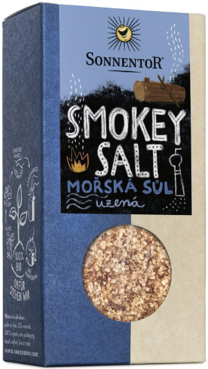 Sonnentor Smokey Salt konv., uzená mořská sůl 150g