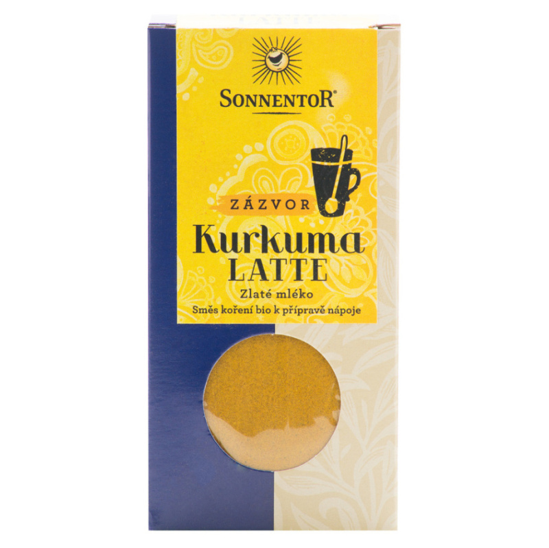 Sonnentor Kurkuma Latte - zázvor bio 60g
