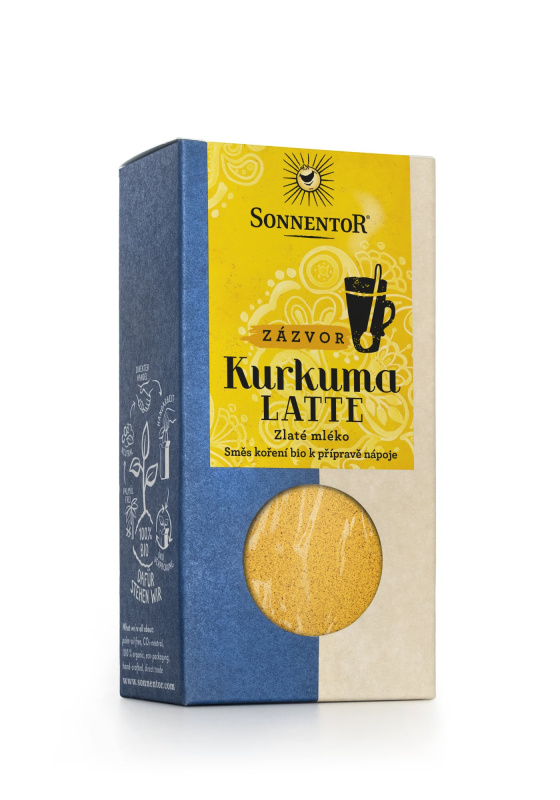 Sonnentor Kurkuma Latte - zázvor bio 60g