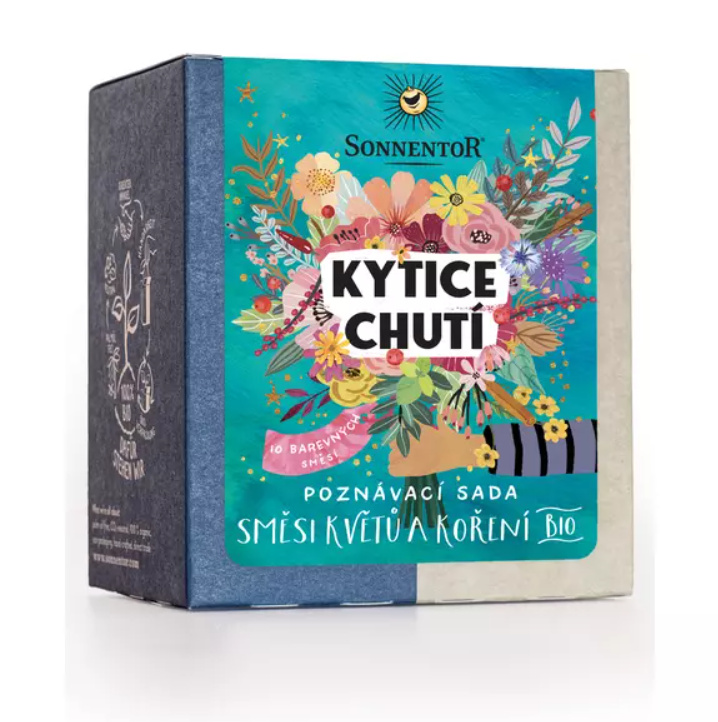 Sonnentor Kytice chutí poznávací sada bio, směsi květů a koření 50g