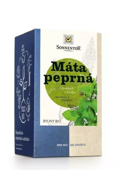 Sonnentor Máta peprná bio 18g porc.dvoukomorový
