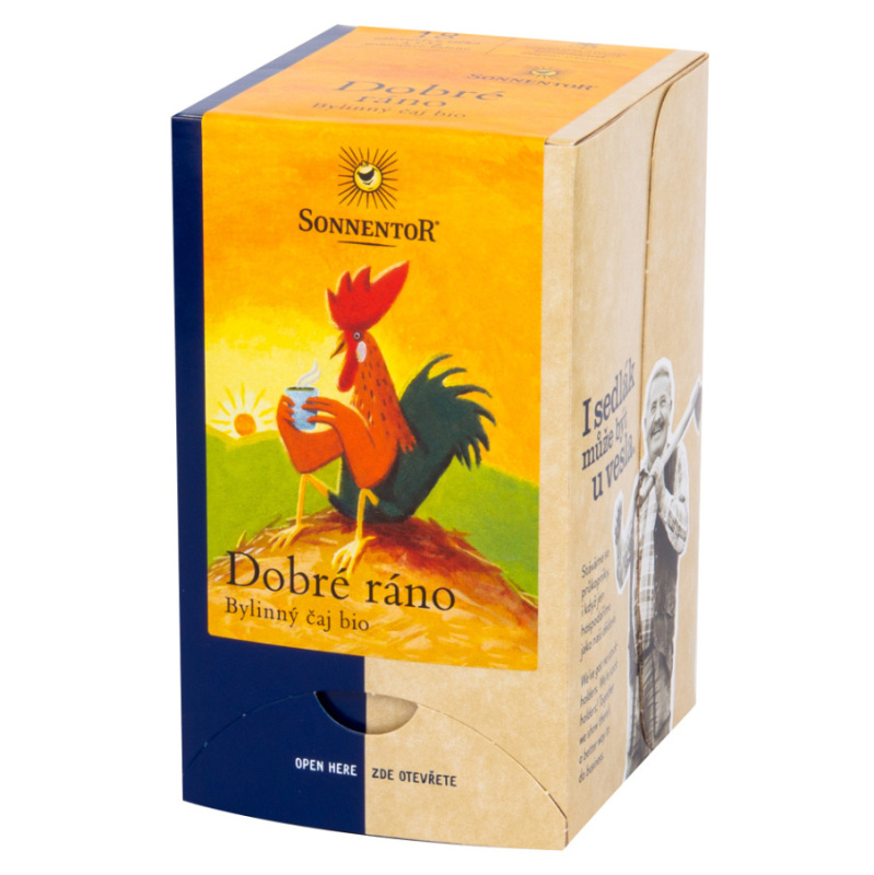 Sonnentor Dobré ráno bio 27g porc. dvoukomorový