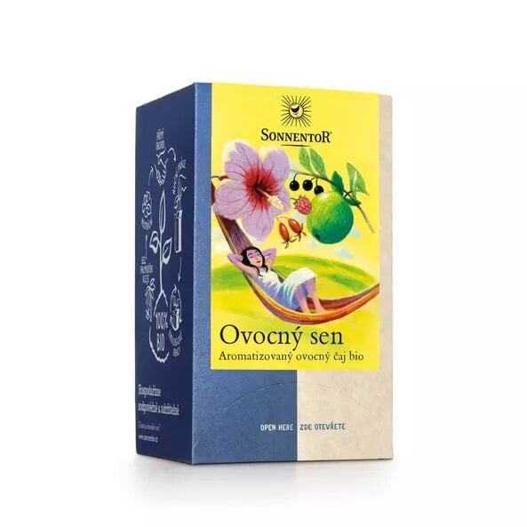 Ovocný čaj Sonnentor - Ovocný sen, bio, 18 x 2,5 g, 45 g