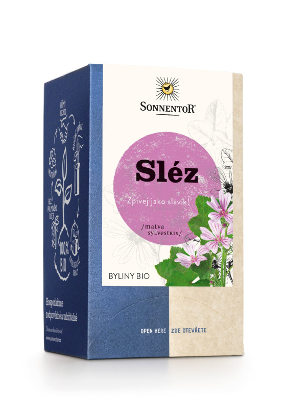 Sonnentor Sléz bio 27g porc.dvoukomorový