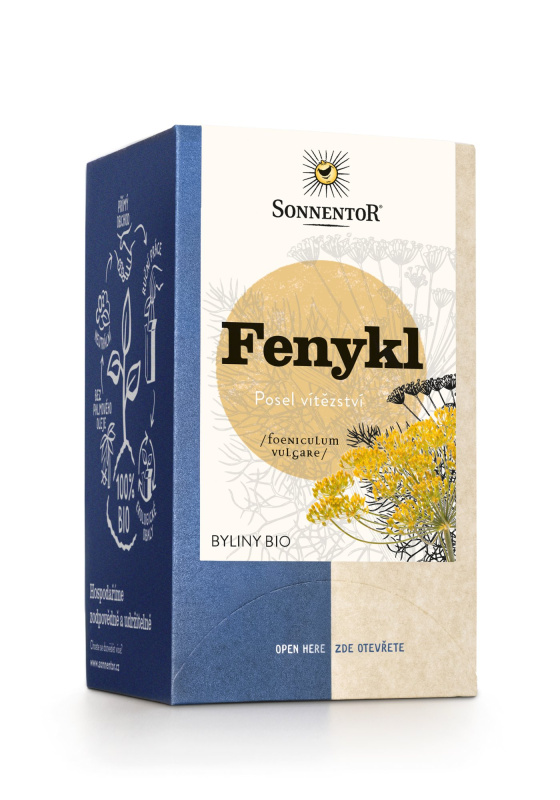 Sonnentor Fenykl bio 27g porc. dvoukomorový