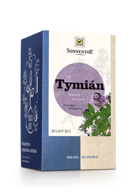 Sonnentor Tymián bio 21,6 g porc. dvoukomorový