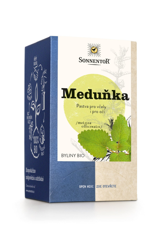 Sonnentor Meduňka bio 21,6g porc. dvoukomorový