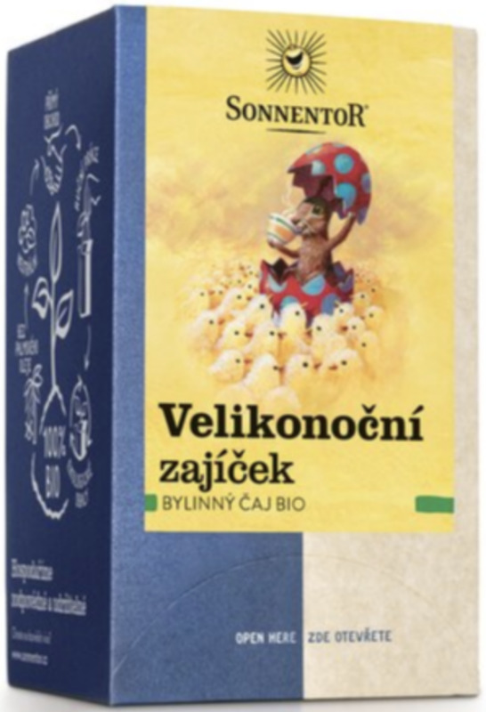 Bylinný čaj Velikonoční zajíček Sonnentor, 27g